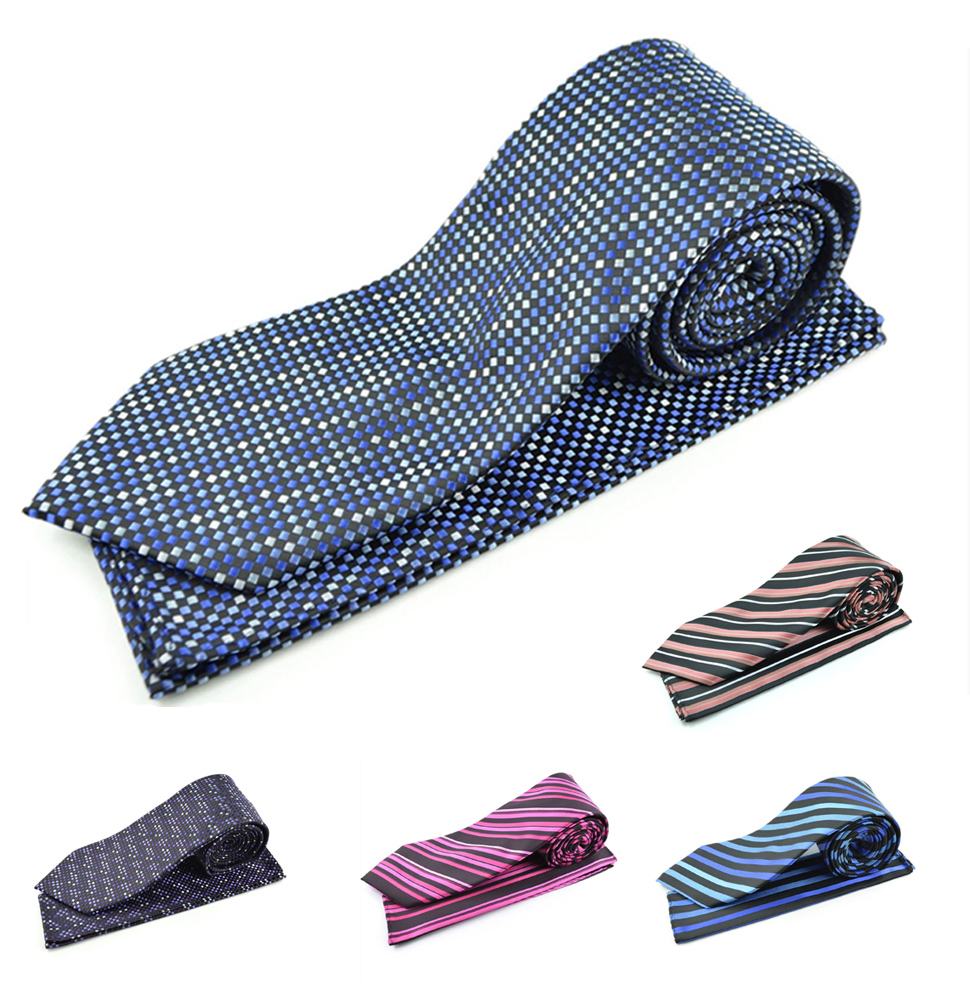 Moda Di Raza Men's Necktie 3.5” Candy Striped Multi Striped Colorful Ties
