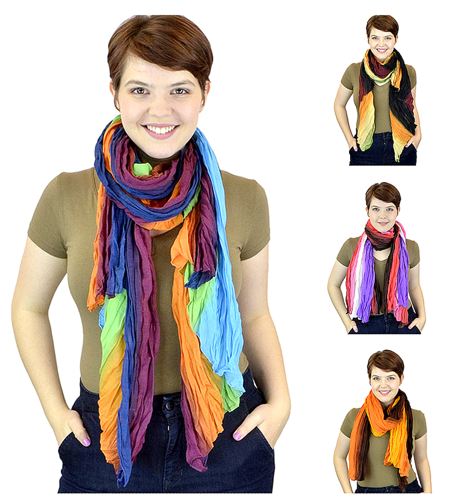 Belle Donne - Women's  Scarves Mix Styles Shawls Wraps Scarf Many Colors