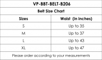 BB-BELT-B206-Bronze/Large