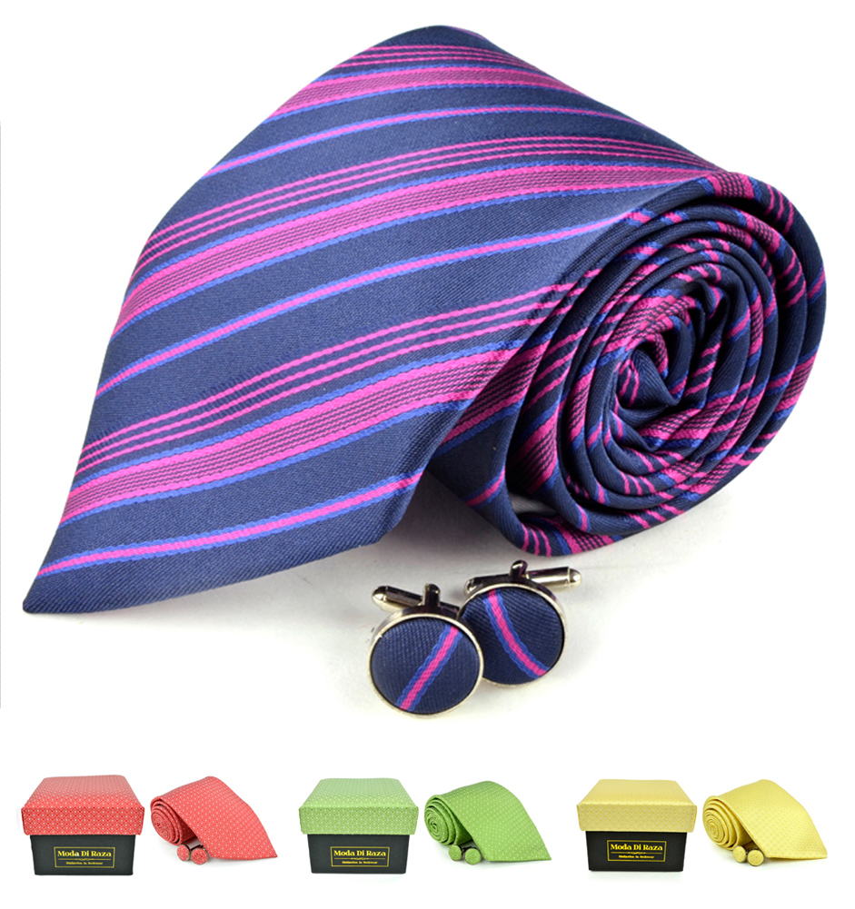 Moda Di Raza Men's NeckTies - 3 Inch Tie - Gift Box Sets