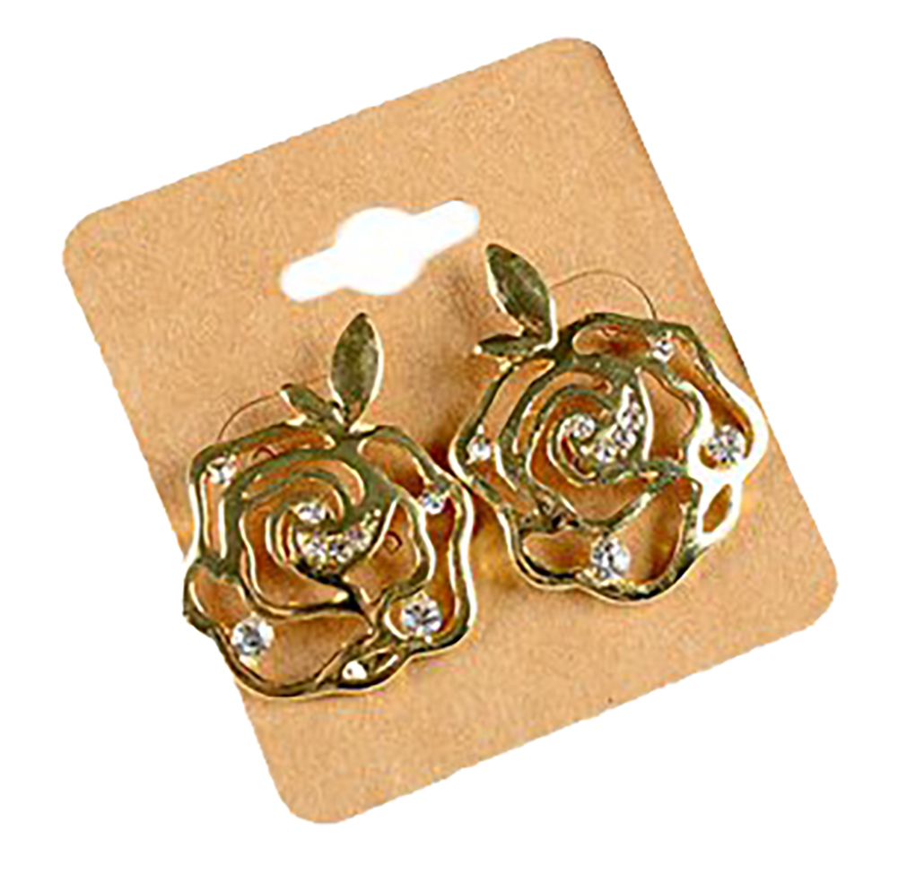 Belle Donne Earring Drop n Dangle For Girls / Women Ear Ring Jewelry Sets - Gold