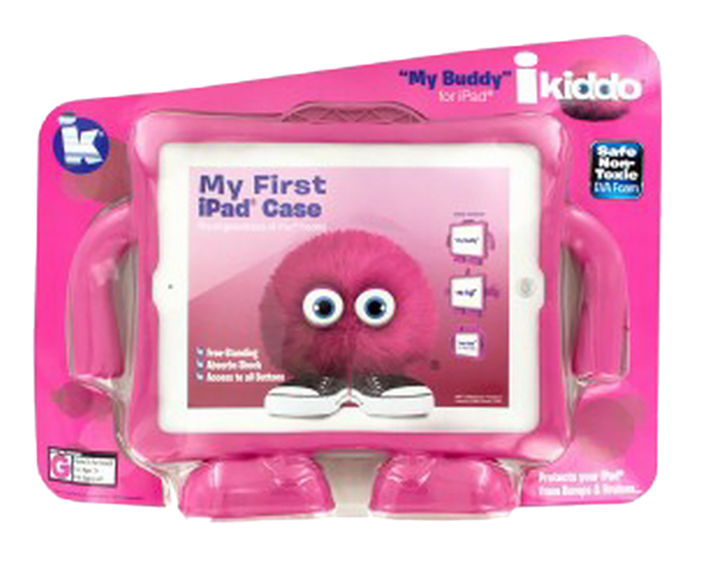 iKiddo "My Buddy" Pink Free-Standing iPad Case