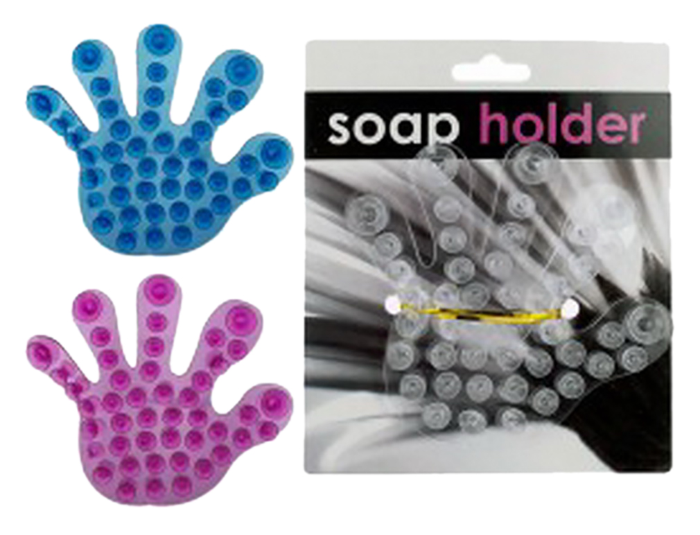 Hand Suction Cup Soap Holder