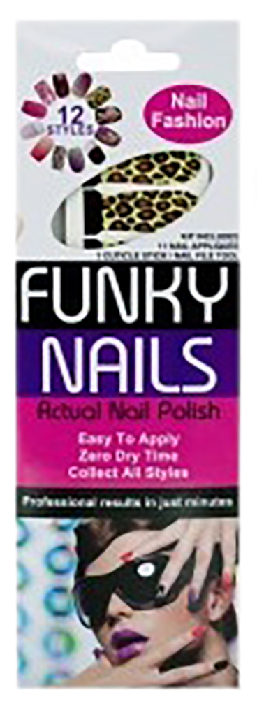 Funky Nails Adhesive Nail Polish