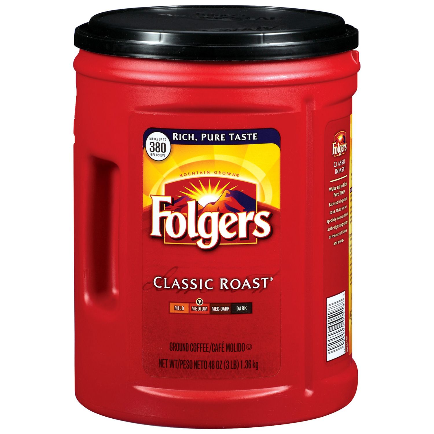 Folgers Coffee, Classic(Medium) Roast, 48 Ounce