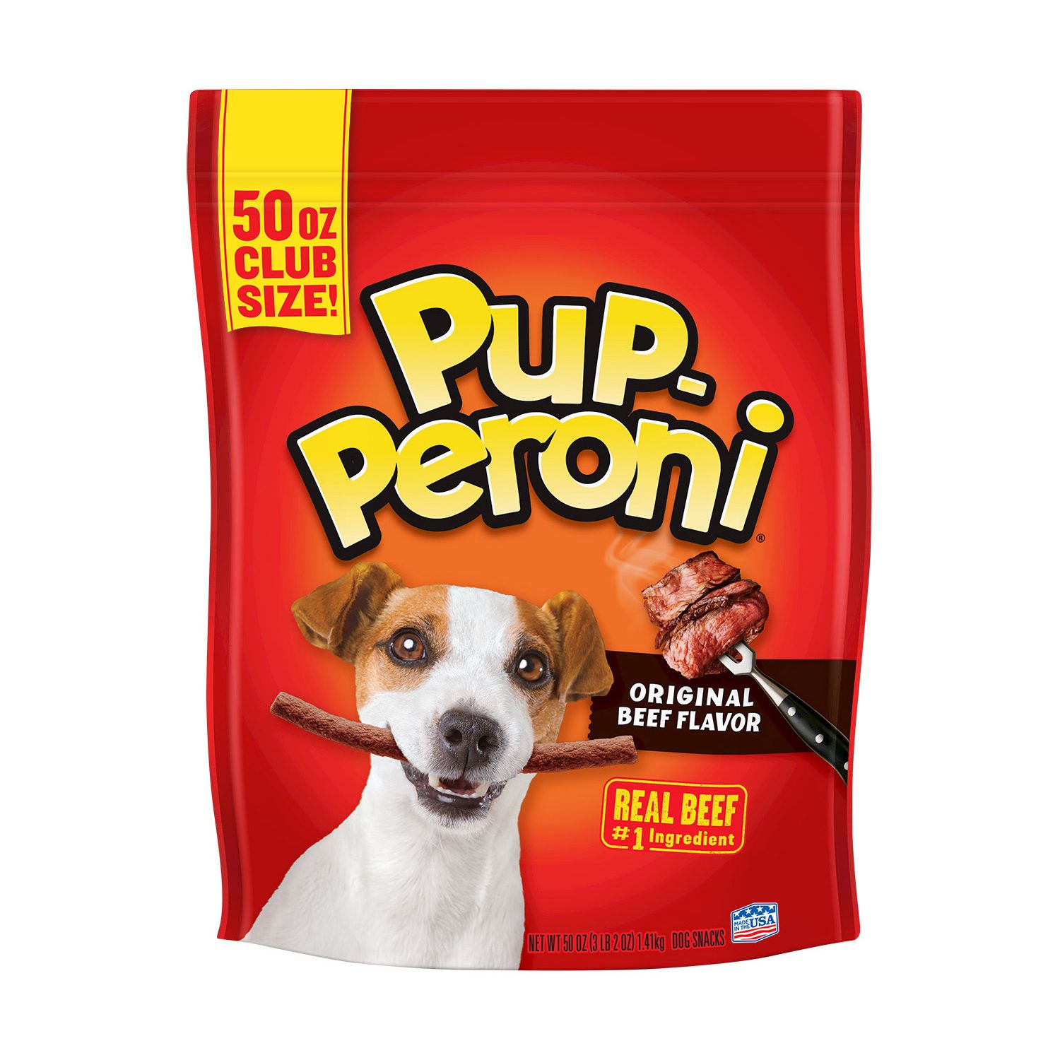 Pup-Peroni Original Beef Flavor Dog Snacks, 50-Ounce