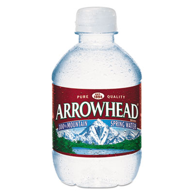 Arrowhead - Natural Spring Water, 8 oz Bottle, 48 Bottles/Carton 827163 (DMi CT