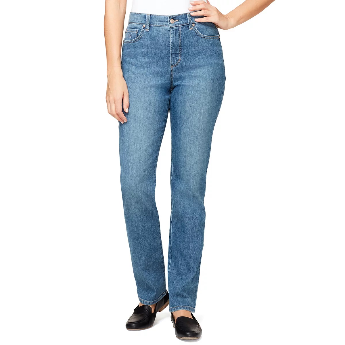 Gloria Vanderbilt Ladies Denim Average Length Jeans - Hartford 4