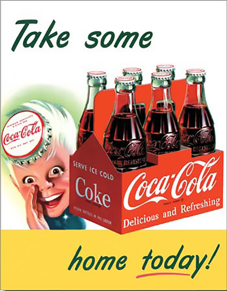 Shop72- Tin Signs Coke Cola Sprite Boy Tame Home Retro Tin Sign Vintage Tin Signs