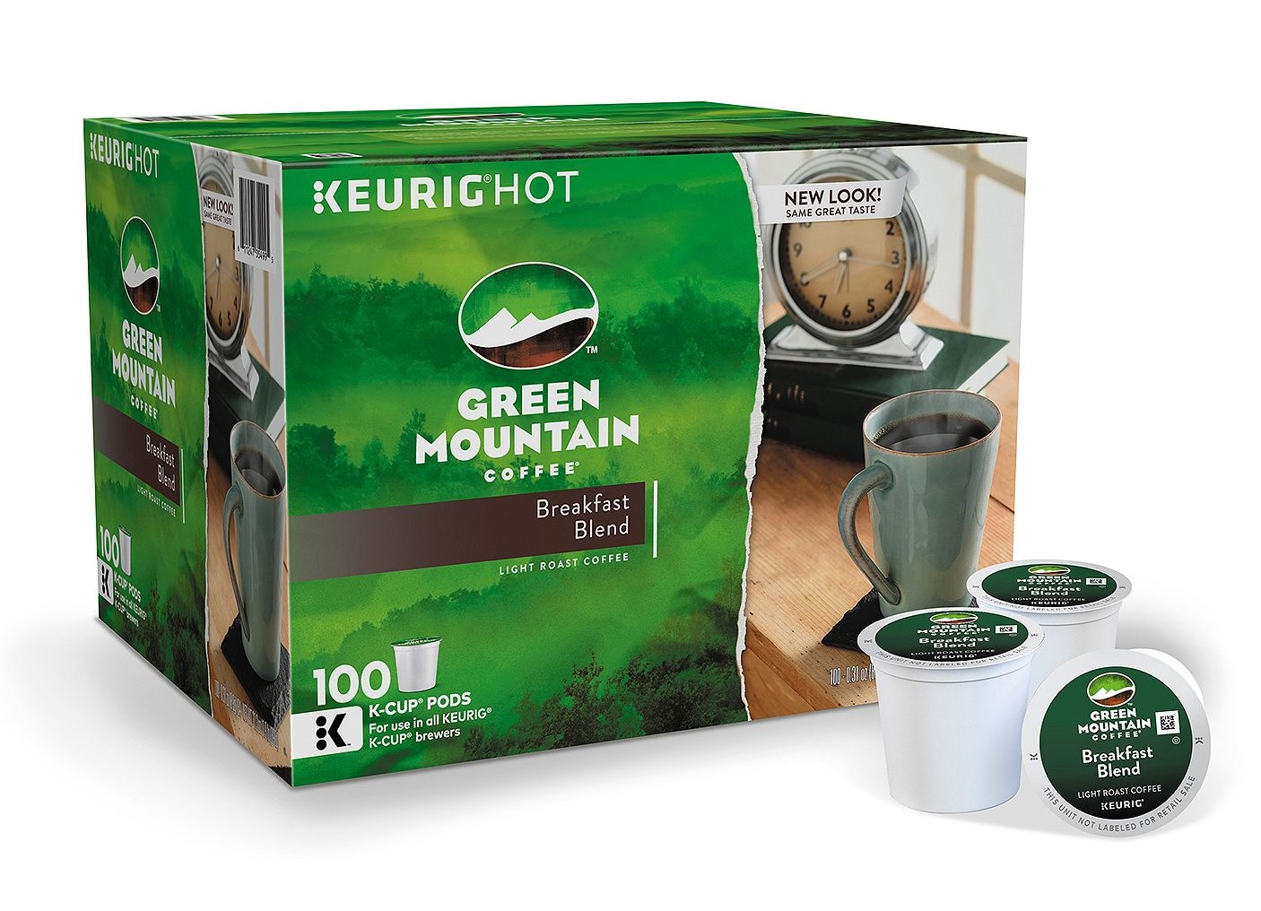 Green Mountain Coffee, Breakfast Blend (100 K-Cups)