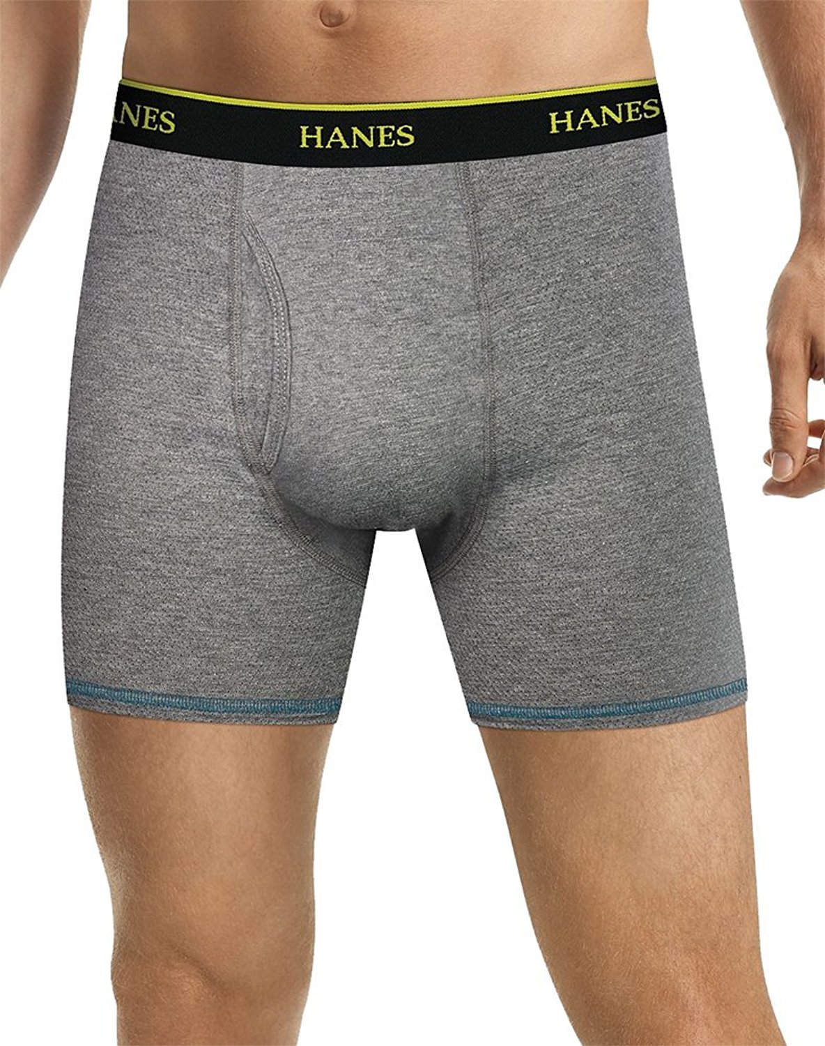 HANES - MESH BOXERS - ASSORTED - 5 PACK - FreshIQ Breathable Mesh Boxer - XLARGE - XL