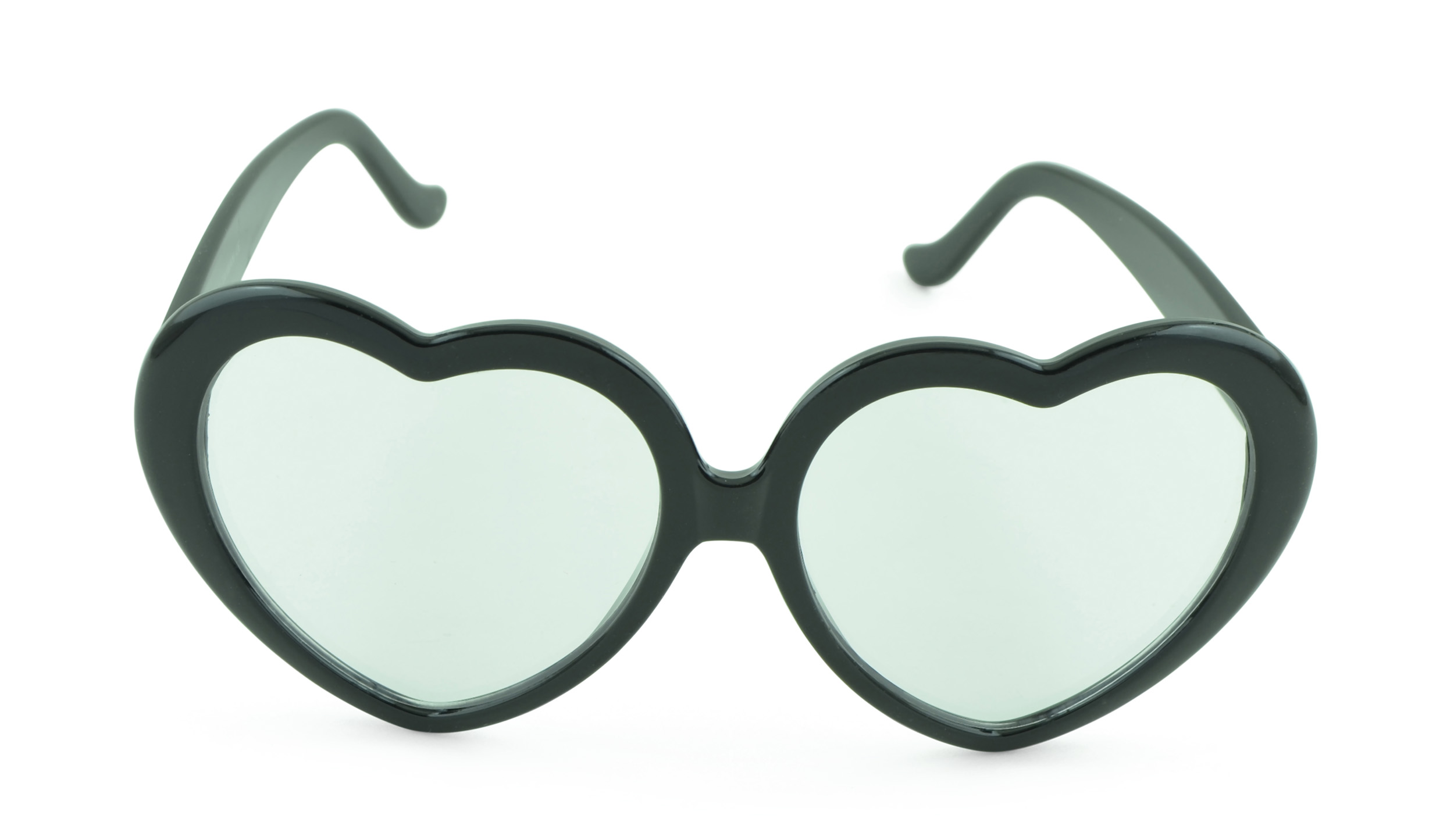 Belle Donne- Womens Cute Shades Fashion Trendy Heart Shaped Sunglasses-Black