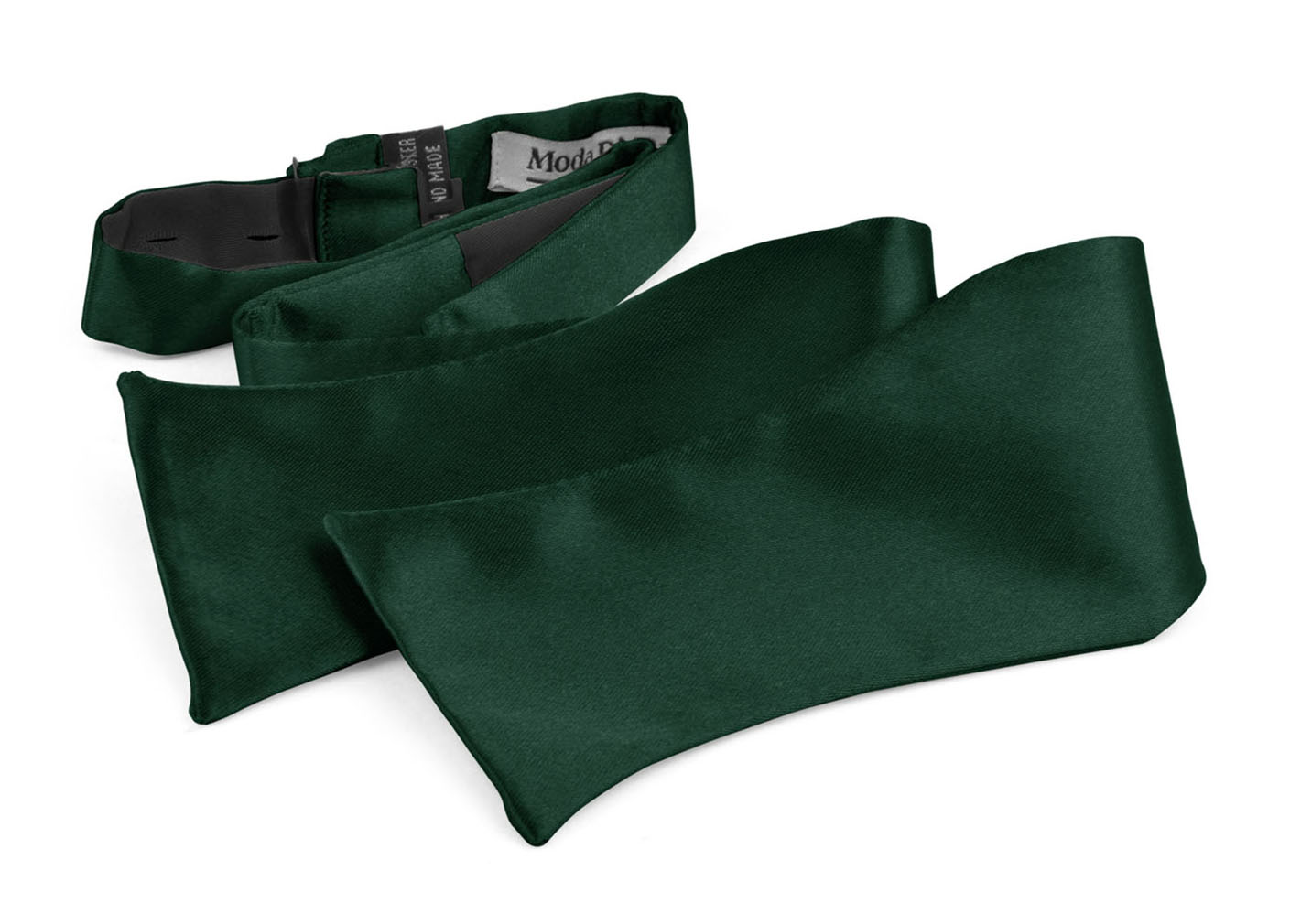 Bow Ties For Men's Adjustable Self Tied Gift Box Moda Di Raza - Hunter Green