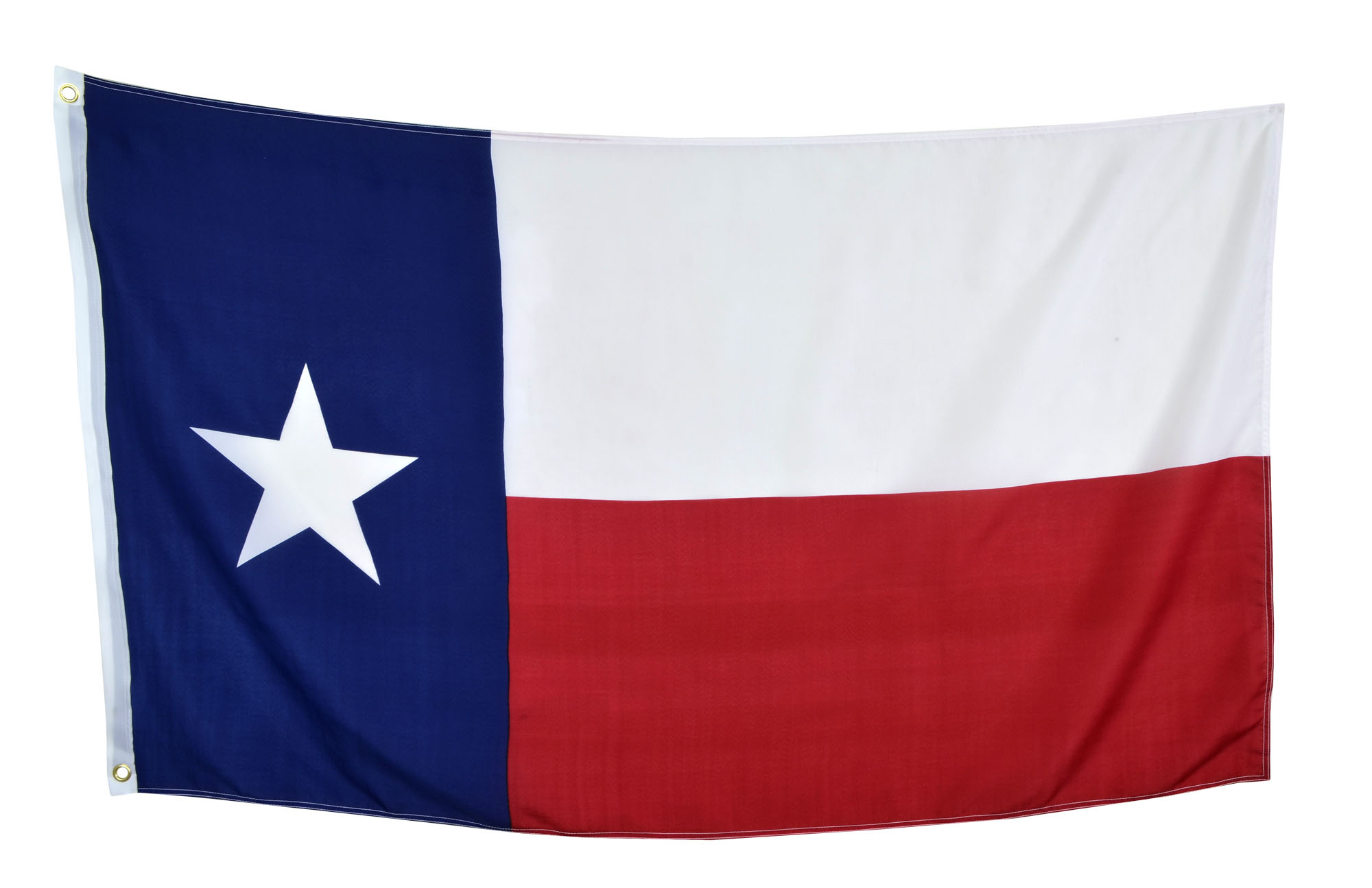 Shop72 Texas State Flags 3x5' Sturdy Polyester Brass Grommets Double Stitched