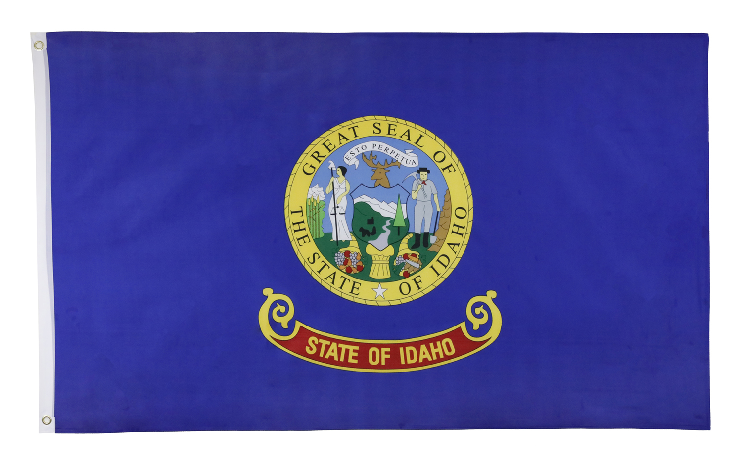 Shop72 Idaho State Flags 3x5' Sturdy Polyester Brass Grommets Double Stitched