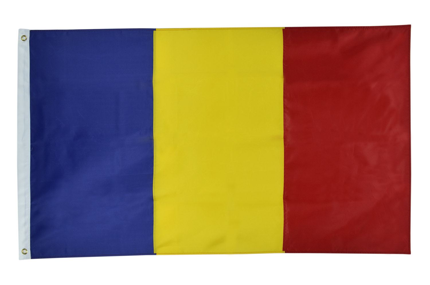 Shop72 Romania Flag Oxford Nylon Country Flags Canvas Header Brass Grommets Stitched from Wind Side