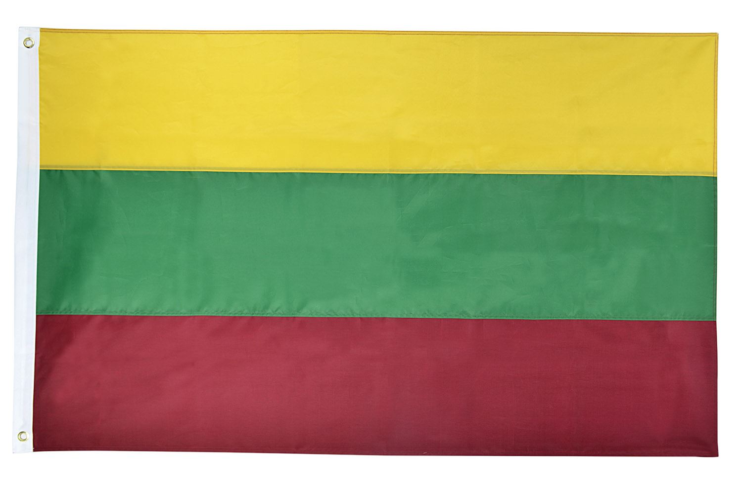 Shop72 - Lithuania Flag Oxford Nylon World Flag Canvas Header Brass Grommets Stitched from Wind Side