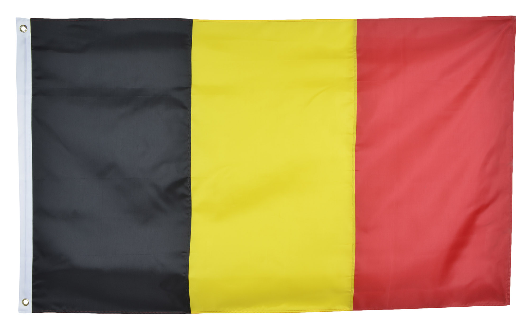 Shop72 Belgium Flag Oxford Nylon Country Flags Canvas Header Brass Grommets Stitched from Wind Side