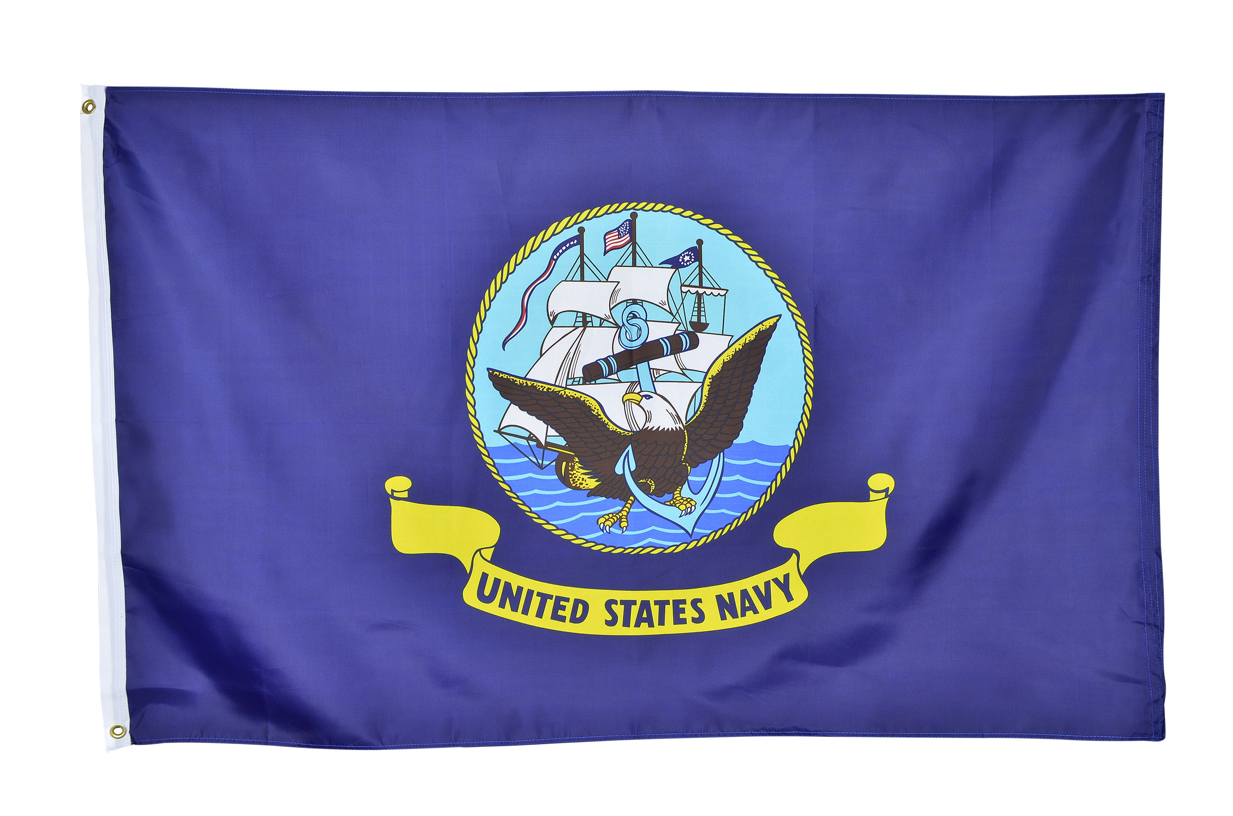 Shop72 - 210D 3 X 5 ft US Armed Forces Flags Outdoors/ Indoors - USNavy